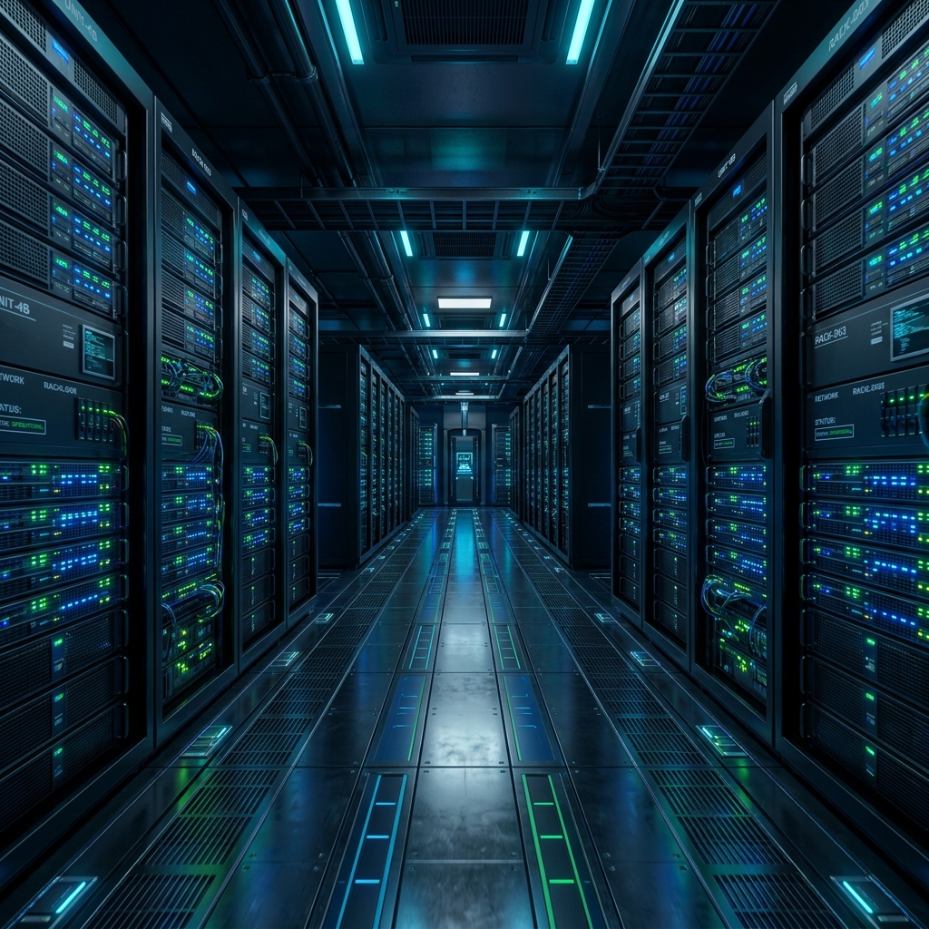 Interactive 3D Data Center Environment Tour